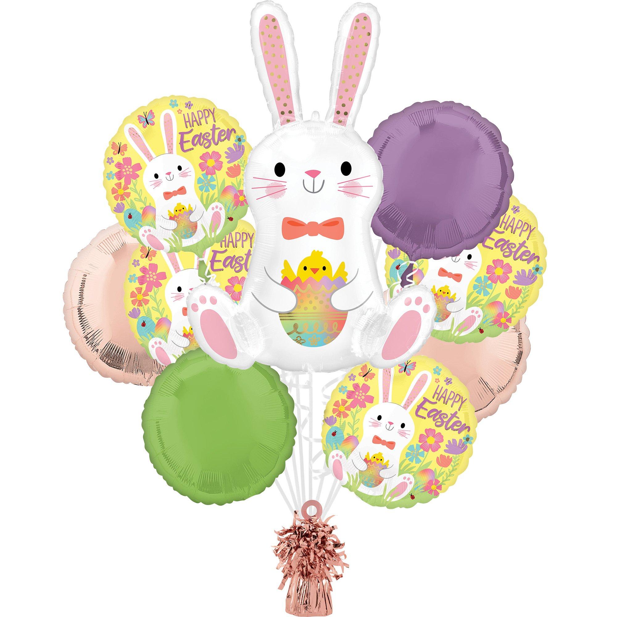 Bunny Love Easter Foil Balloon Bouquet